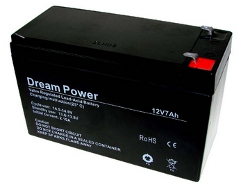 Baterie Dream Power 12V/7Ah gelový akumulátor