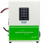 FVE Solární regulátor MPPT VOLT GREEN BOOST PRO 4000 SINUS BYPASS 4kW pro fotovoltaický ohřev vody