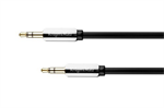 Kabel Audio Kruger&Matz KM0312P přímý Jack 3.5 stereo propojovací 1m
