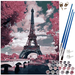 Malování podle čísel - Eiffelova věž 40 x 50 cm, Maaleo 22784