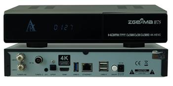 "ROZBALENO" ZGEMMA H7S Triple Tuner 4k UHD CA CI 2