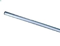 Anténní stožár 48-50mm x 2mm, délka 1,0 m NEREZ