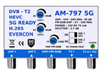 Anténní zesilovač EVERCON AM-797 5G 40dB 2TV