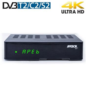 APEBOX C2 4K Combo - DVB-S2X/T2/C UHD, CA