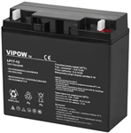 Baterie olověná 12V / 17Ah  VIPOW LP17-12 bezúdržbový gelový akumulátor
