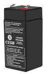 Baterie olověná 4V / 4,5Ah LTC LX445CS gelový akumulátor