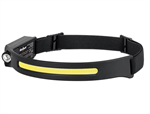 Čelovka s nabíjacou batériou REBEL URZ0935 (5W COB+ 3W Led)