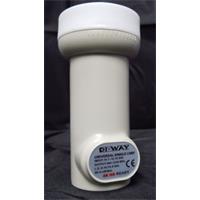 DI-WAY LNB SINGLE 0,1dB  Gold konektory F