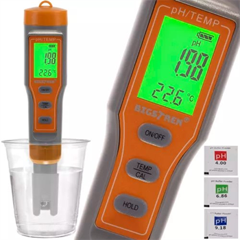 Digitální vodní elektronický PH metr, měřák kvality vody 4v1 s LCD displejem