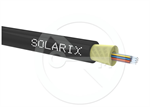 DROP1000 kabel Solarix 16vl 9/125 3,9mm LSOH Eca černý 500m SXKO-DROP-16-OS-LSOH