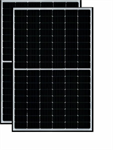 Fotovoltaický solární panel Astro Energy 5S CHSM54M-HC (182), 405W, černý rám