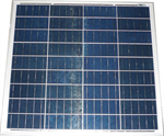 FVE Fotovoltaický solární panel 12V/60W 630x680x30mm, polykrystal