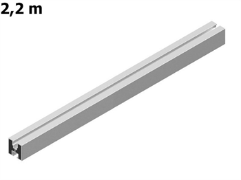 FVE Hliníkový montážní H profil 40x40mm, 2,2m, délka 2200mm pro M10 hlavu