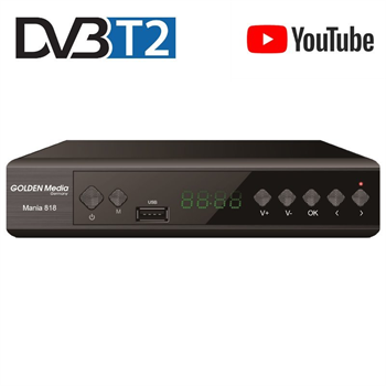 GOLDEN MEDIA MANIA 818, DVB-T2 SENIOR