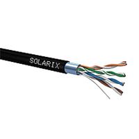 Instalační kabel Solarix CAT5E FTP PE Fca venkovní 305m/box SXKD-5E-FTP-PE