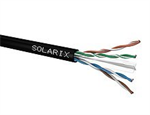 Instalační kabel Solarix CAT6 UTP PE Fca venkovní 500m/cívka SXKD-6-UTP-PE