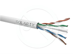Instalační kabel Solarix CAT6 UTP PVC Eca 100m/box SXKD-5E-UTP-PVC