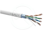 Instalační kabel Solarix licna CAT5E FTP PVC šedý 305m/box SXKL-5E-FTP-PVC-GY