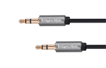 Kabel Audio Kruger&Matz KM1228 přímý Jack 3.5 stereo propojovací 3m
