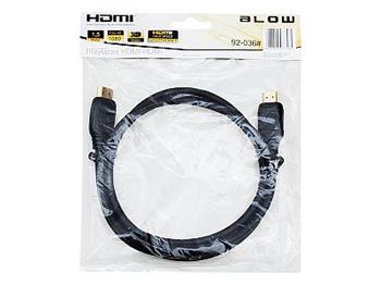 Kabel HDMI - HDMI 5m 1.4 ethernet AL/Mg , GOLD , z