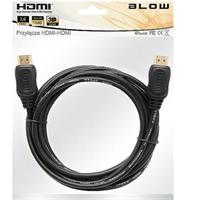 Kabel HDMI - HDMI 7m 1.4 ethernet AL/Mg , GOLD , závěska