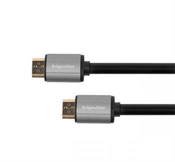 Kabel HDMI Kruger&Matz KM1206 2.0 4K, 15m, GOLD, blistr