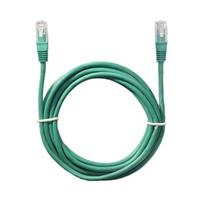 Kabel Patch UTP 5e RJ45/568B 0,5m, zelený