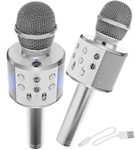 Karaoke mikrofon WS-858 / Izoxis 22188 SILVER
