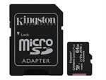 Kingston 64GB microSDXC Canvas Select Plus A1 CL10 100MB/s + adapter
