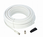 Koaxiální kabel  RED LINE, 6,8mm, 50m, 2XF, gumová krytka