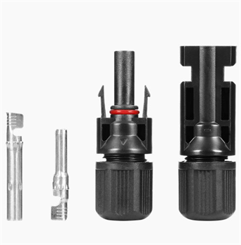Konektor MC4 pár samice a samec pro 4mm a 6mm FVE, blistr
