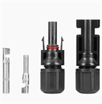 Konektor MC4 pár samice a samec  pro 4mm a 6mm FVE, blistr