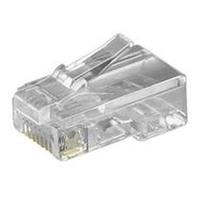 Konektor UTP CAT6 RJ45 nestíněný, skládaný