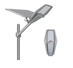 LED pouliční solární osvětlení s držákem WARRIOR 120W, 18000mAh, panel 25W