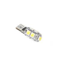 LED žárovka do auta LED T10, 9x SMD5050, 12V, bílá, balení 2ks
