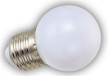 LED žárovka E27 B60 12 SMD 5W, teplá bílá