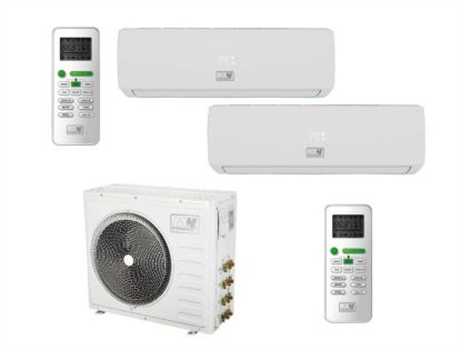 Multisplitová klimatizace sestava MW Power OMEGA ODU 18K2 G3 + 2X OMEGA WM 12K V