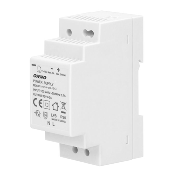 Napájecí zdroj ORNO OR-PSU-1643, 12V/2A, 24W, na DIN lištu