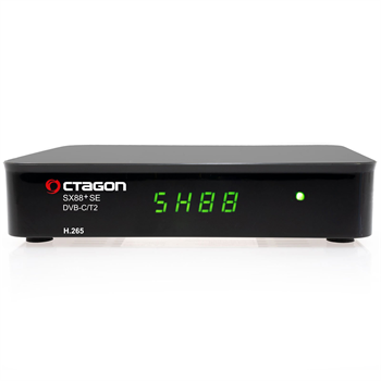 OCTAGON SX88+ SE DVB-C/T2+IP H.265 HEVC HD