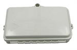 Optický nástěnný box FTTH 4S, 4x adaptér (SC-simplex/LC-duplex), IP65