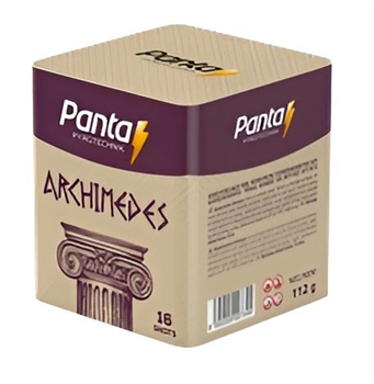 Panta Archimedes, 16 ran, F2, Kompaktní ohňostroj