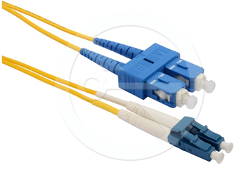 Patch kabel Solarix 9/125 LCupc/SCupc SM OS 2m dup