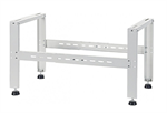 Pedestal for heat pump unit, white