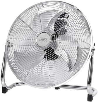 Podlahový ventilátor TEESA TSA8058 40cm 90W, nerez