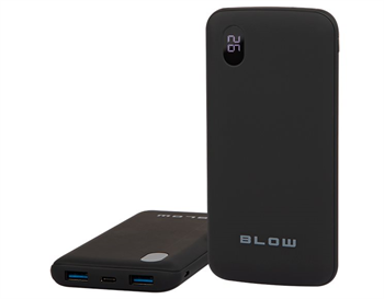 Powerbanka 16000mAh BLOW PB16A 2xUSB QC3.0, displa