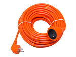 Prodlužovací kabel 20m, oranžový  3x1,5mm PR-160