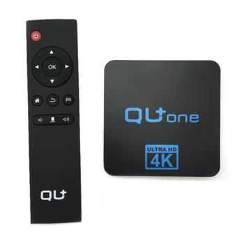 QU+ ONE UHD 4K MEDIA PLAYER ANDROID H.265/HEVC