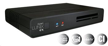 Qviart LUNIX 4K Combo, DVB-S2X + DVB-T2/C, E2 Linu