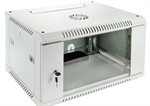 RACK skriňa závesná NEKU TS 19" 6U 450mm, sv. šedá, na samozostavenie