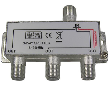 Rozbočovač 3xF 3x5,7dB/23dB